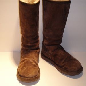 UGG Knightsbridge Suede Leather Boots-7.5 M